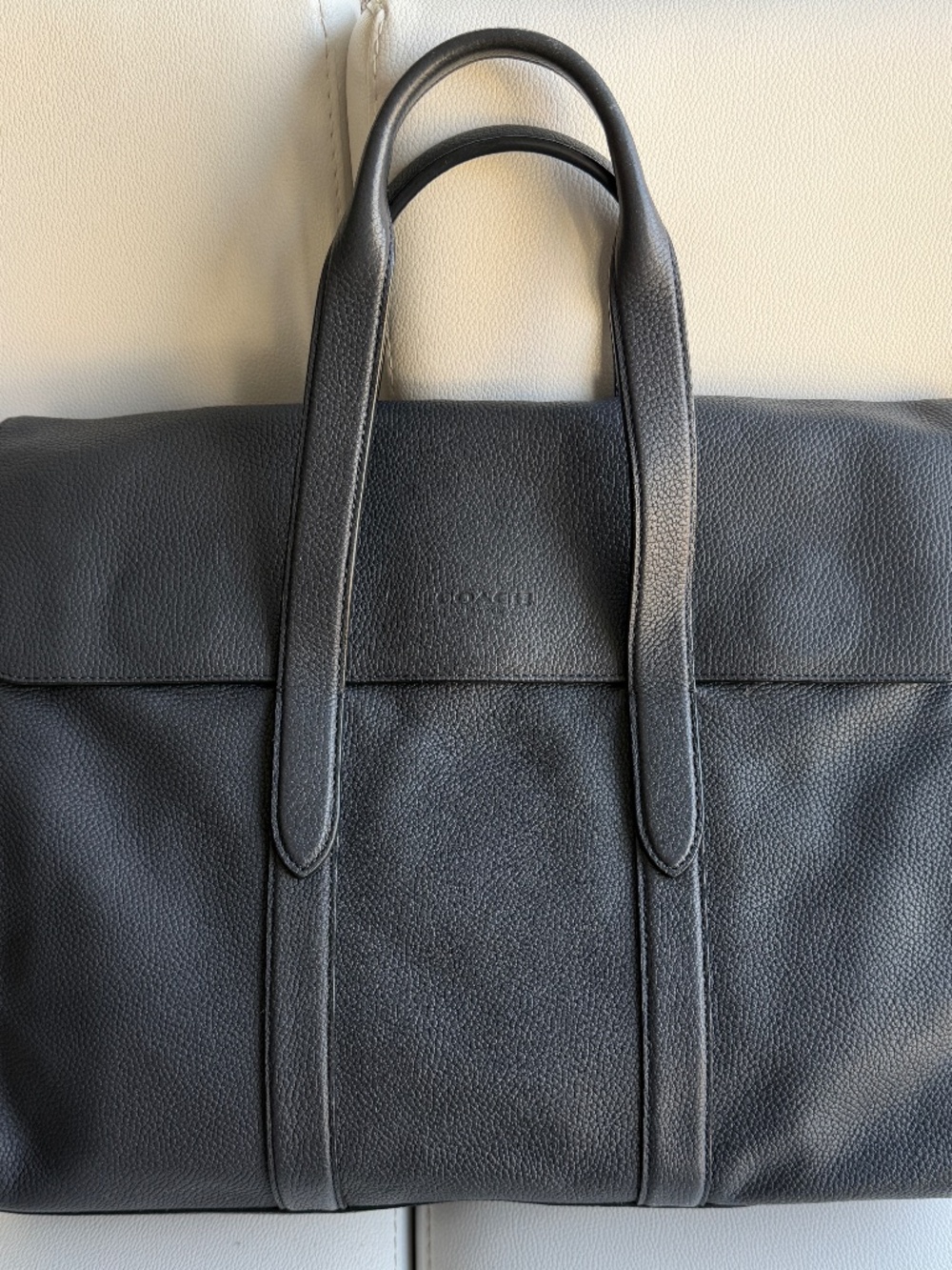 Coach Leather Business Bag